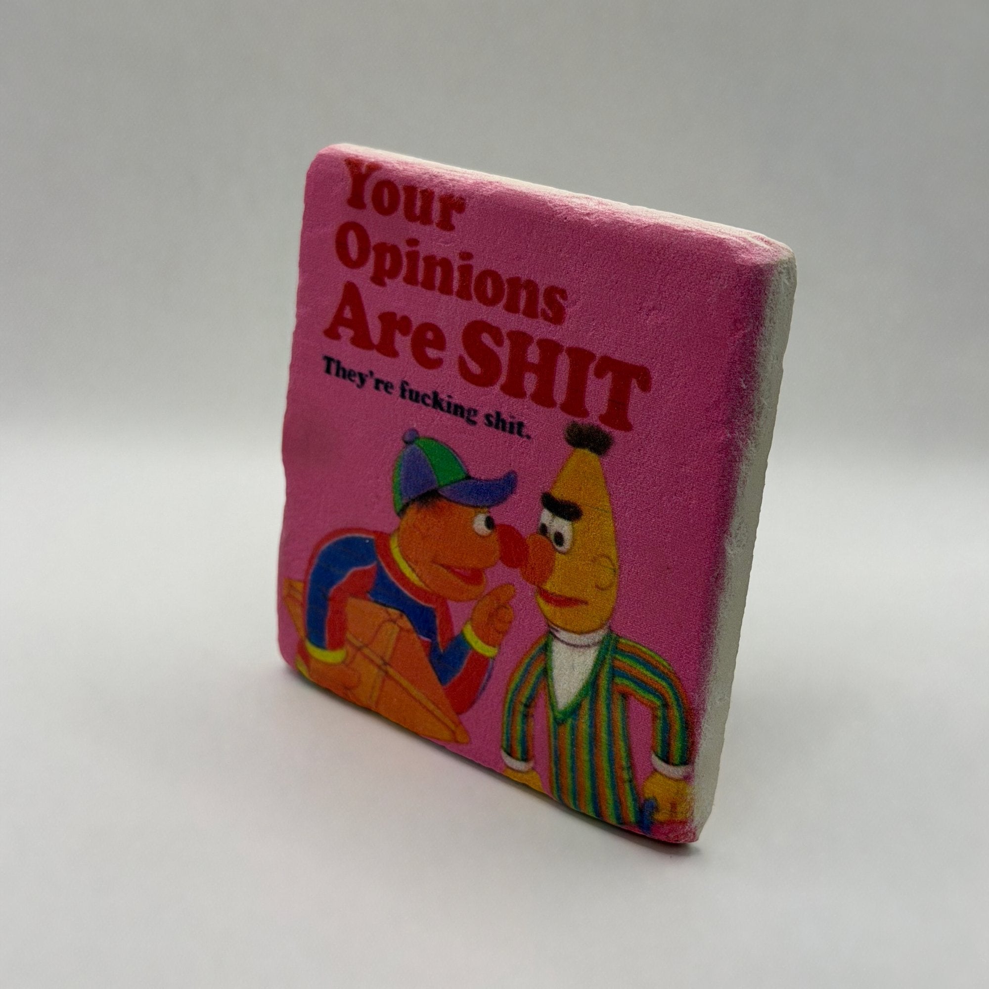Your Opinions Are Shit Stone Coaster