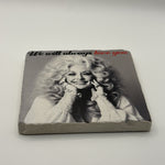 Adele Someone Like You Natural Travertine Stone Coaster artwork