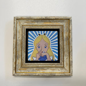 Variant Mapping v4 | alice-in-wonderland-natural-stone-coaster-with-quote | with Gold Frame | sha256:b53324884200