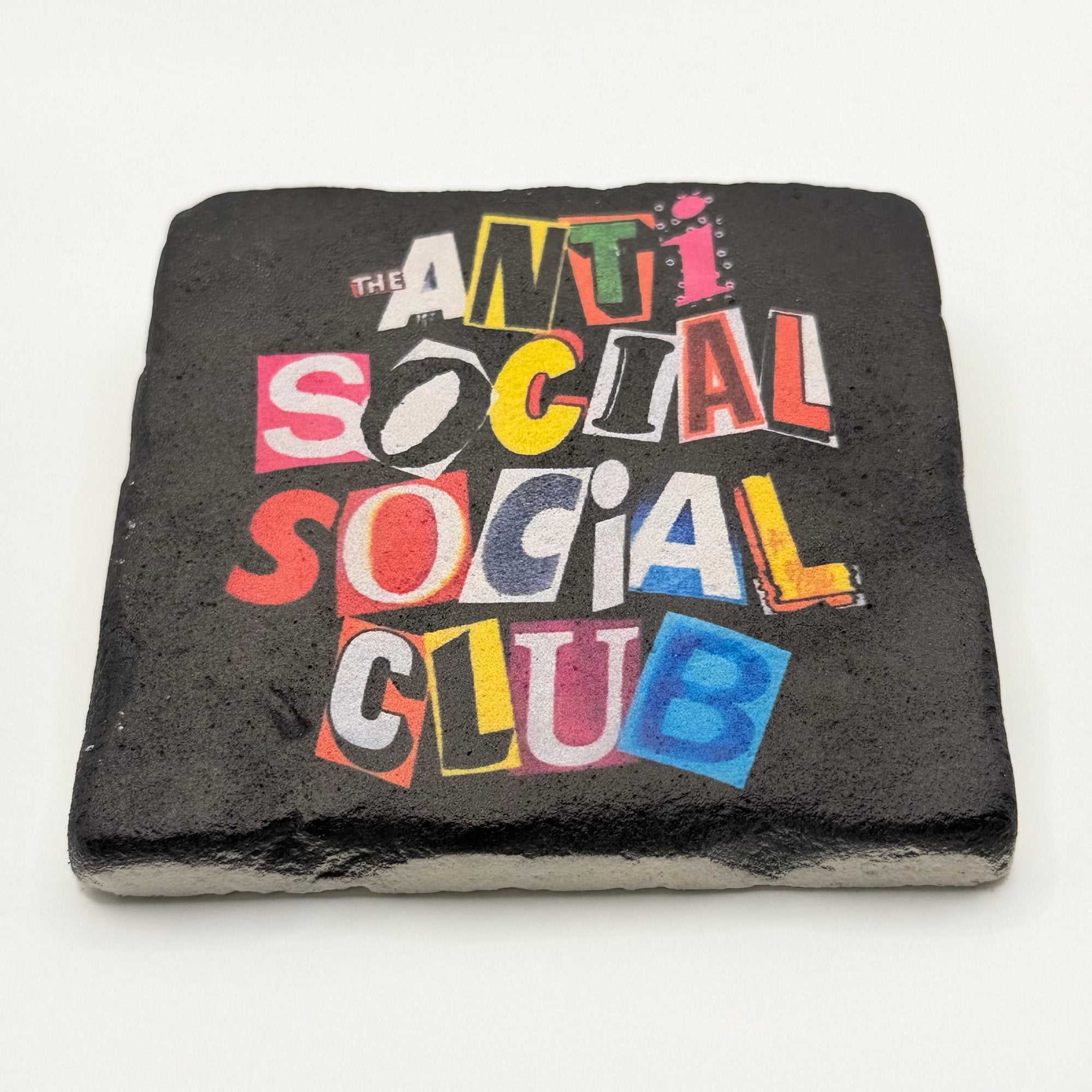 Anti Social Coaster Stone Coaster