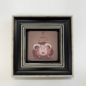 Variant Mapping v4 | aries-natural-travertine-stone-coaster | with Black Frame | sha256:0fa945dd670f