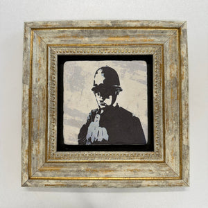 Variant Mapping v4 | banksy-rude-copper-natural-stone-coaster | with Gold Frame | sha256:c6c87b034d42