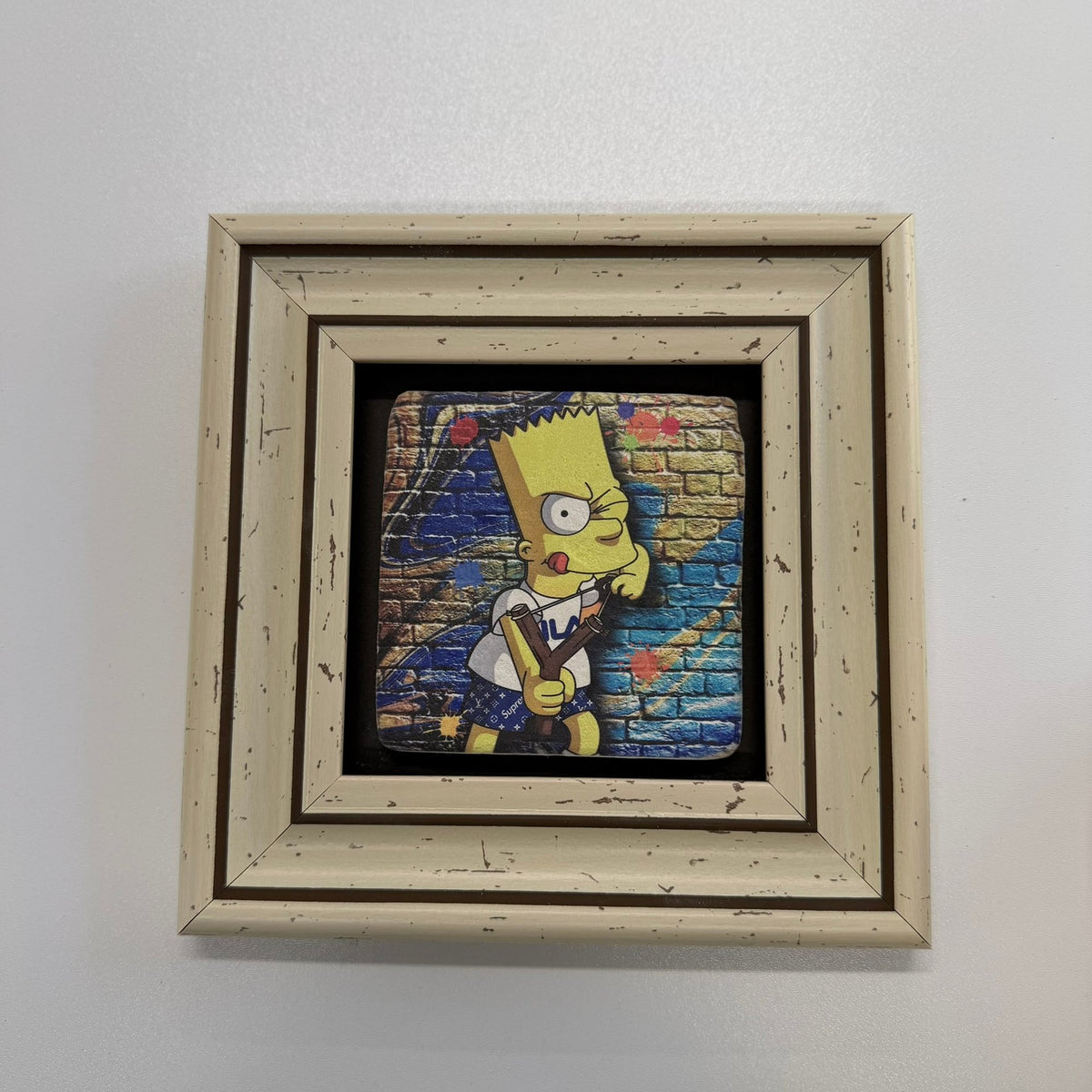 Variant Mapping v4 | bart-simpson-cartoon-natural-stone-coaster | with White Frame | sha256:ba083098af31
