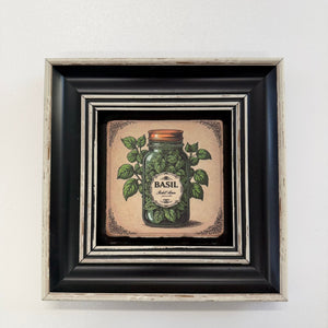 Variant Mapping v4 | basil-herb-natural-stone-coaster | with Black Frame | sha256:e9d545abc9ce