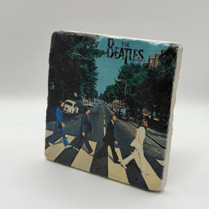 Beatles Abbey Road Stone Coaster