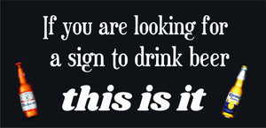 Funny quote design displayed as a decorative MDF wall sign