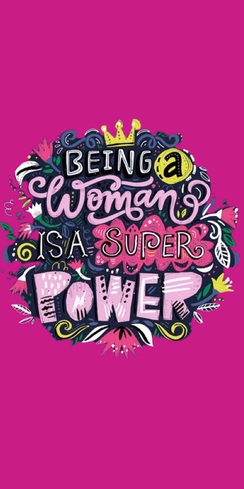 Empowering quote design about being a woman displayed as a decorative MDF wall sign