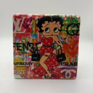 Betty Boop Stone Coaster
