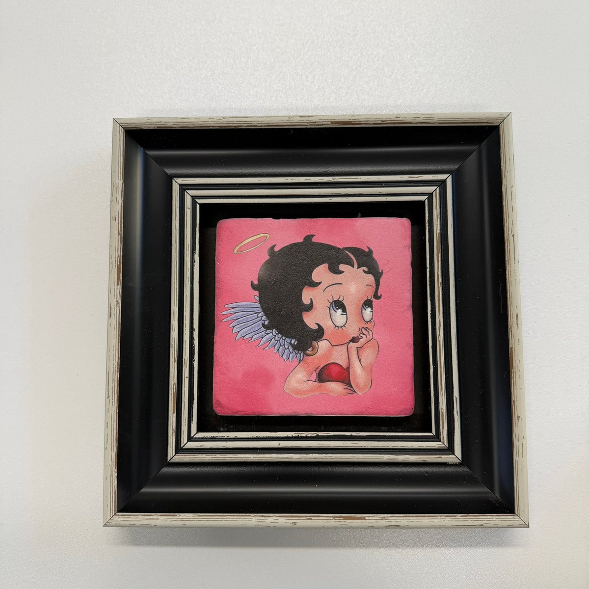 Variant Mapping v4 | betty-boop-pop-art-natural-stone-coaster | with Black Frame | sha256:667a631caa63