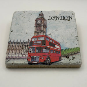 Big Ben London Stone Coaster