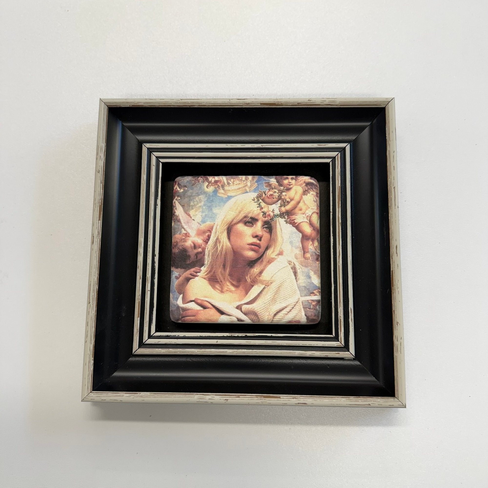 Variant Media V2 | billie-eilish-renaissance-stone-coaster | black | variant_main | sha256:7c9aac55e45c