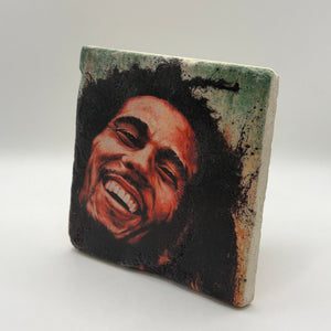Bob Marley Stone Coaster