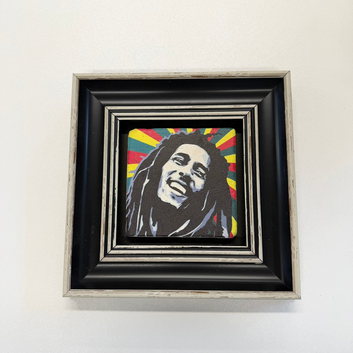 Variant Mapping v4 | bob-marley-reggae-natural-stone-coaster | with Black Frame | sha256:459a1c0d49dd