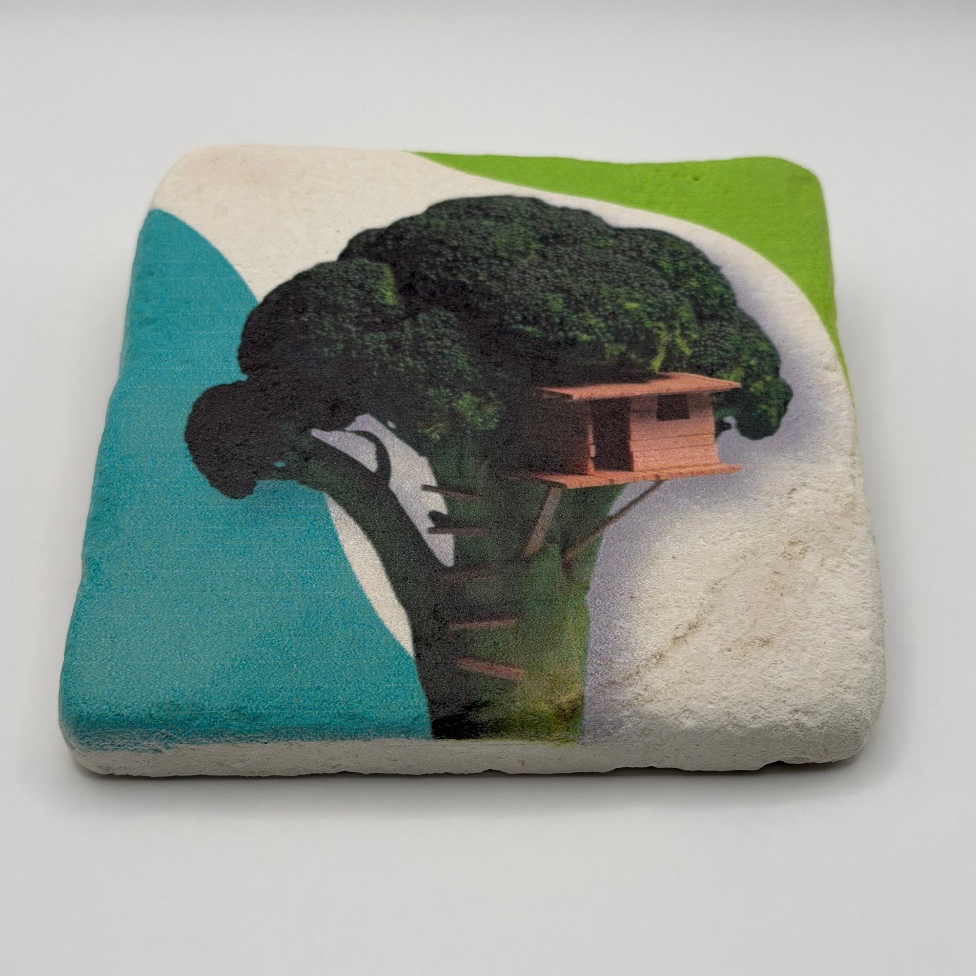 Broccoli Stone Coaster