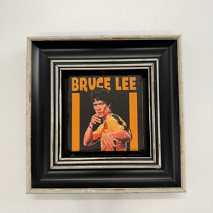 Variant Mapping v4 | bruce-lee-black-game-of-death-natural-stone-coaster | with Black Frame 1