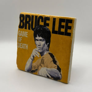 Bruce Lee Game of Death Stone Coaster