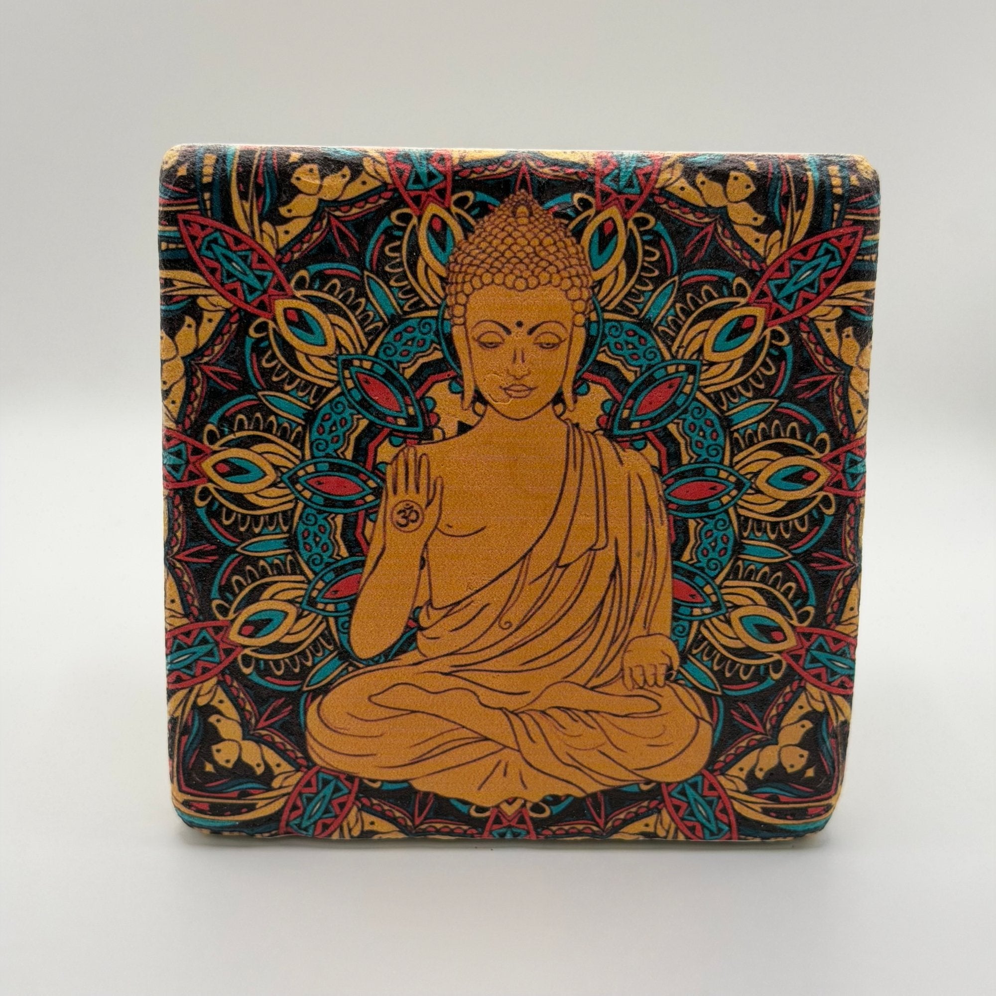Buddha Mandala Stone Coaster