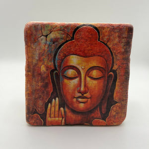 Buddha Painting Stone Coaster