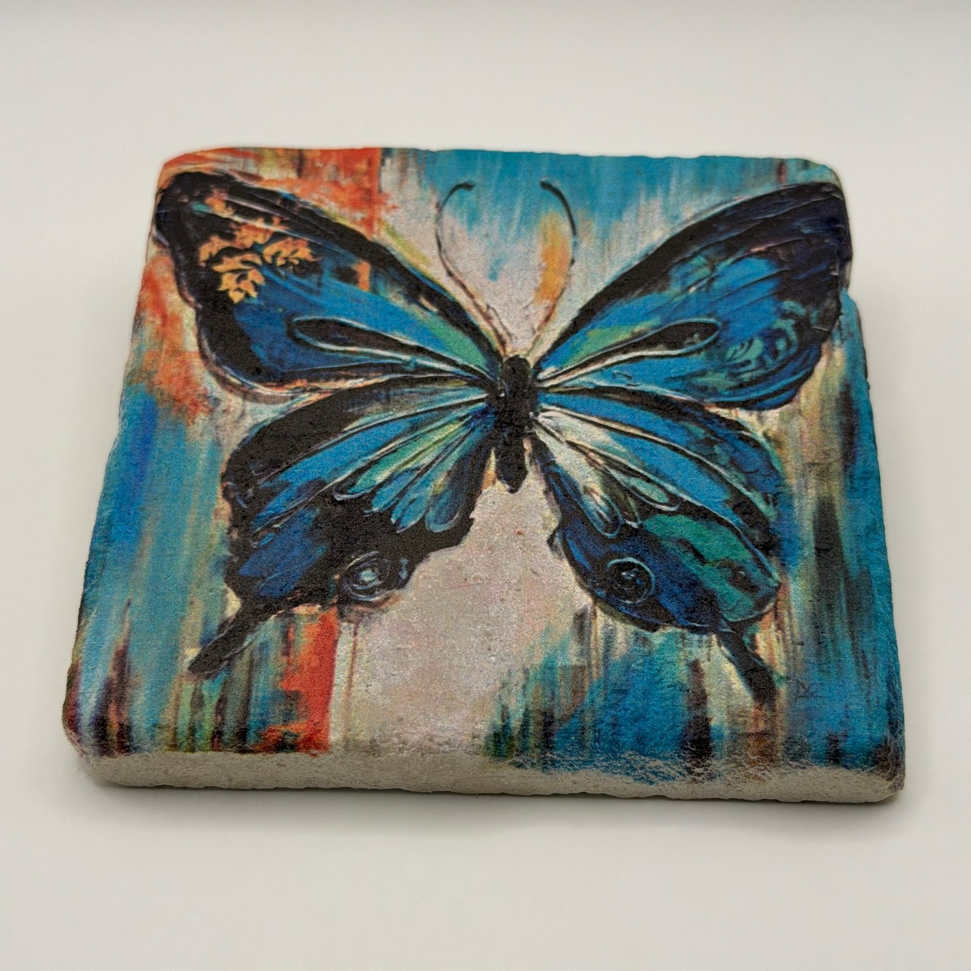 Butterfly Stone Coaster