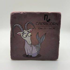 Capricorn Stone Coaster