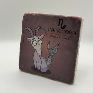 Capricorn Stone Coaster