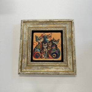 Variant Mapping v4 | cat-family-natural-stone-coaster | with Gold Frame | sha256:f481da149a25