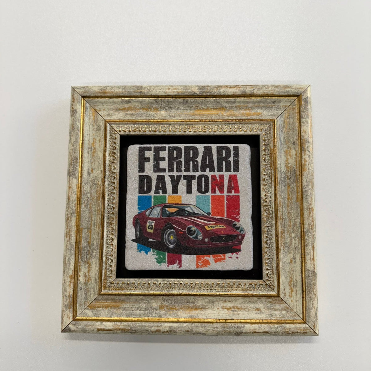 Variant Mapping v4 | classic-ferrari-daytona-natural-stone-coaster | with Gold Frame | sha256:635d2dc10a35