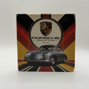 Classic Ferrari Daytona Natural Travertine Stone Coaster 2