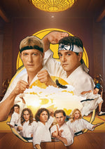Cobra Kai movie theatre artwork printed on MDF wall poster