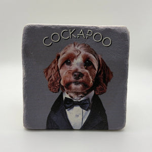 Cockapoo Stone Coaster
