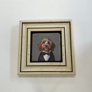 Variant Mapping v4 | cockapoo-natural-travertine-stone-coaster | with White Frame | sha256:0ab7b3b03dd9