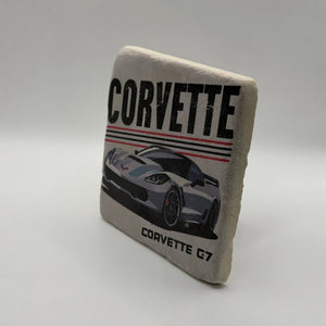 Corvette G7 Stone Coaster