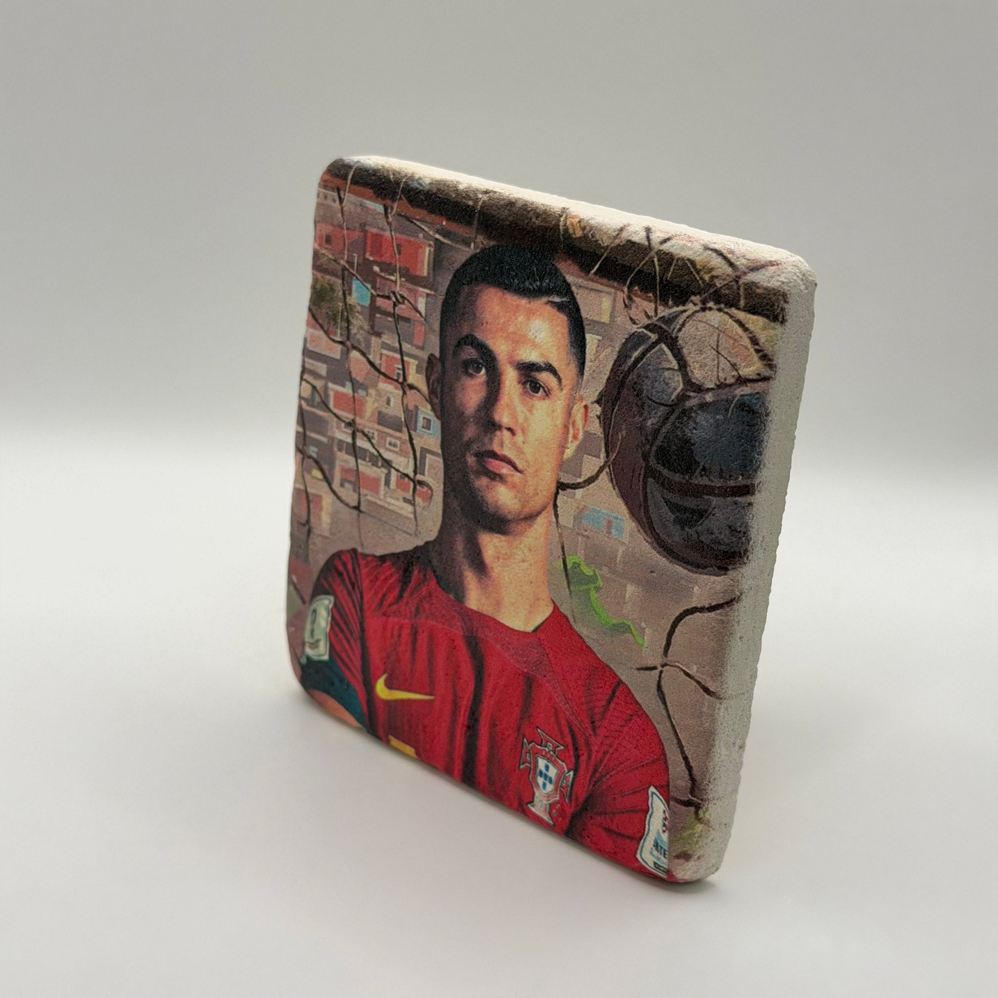 Cristiano Ronaldo Portugal Stone Coaster