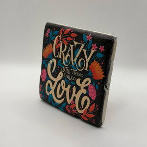 Crazy Little Thing Called Love Stone Coaster