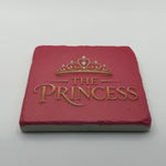 Crown And The Princess Natural Travertine Stone Coaster 1