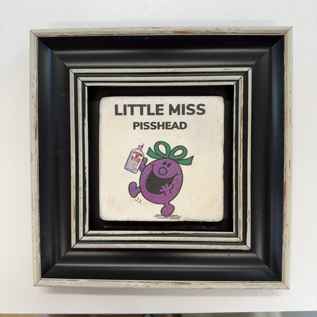 Variant Media V2 | cute-little-miss-pisshead-stone-coaster | black | variant_main | sha256:aa8991b00a93