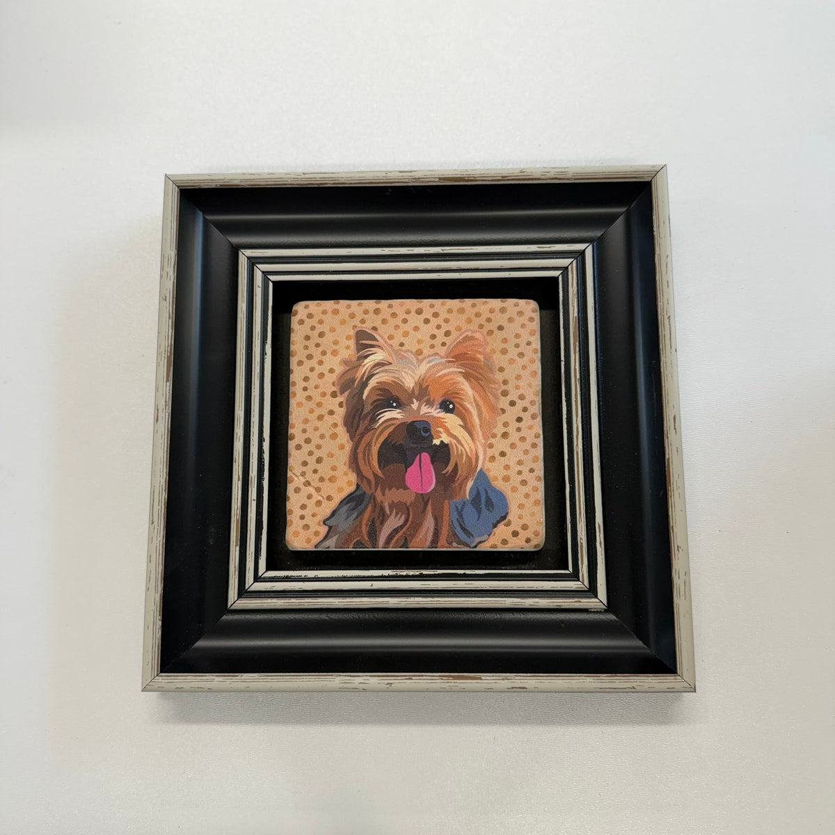 Variant Mapping v4 | cute-yorkshire-terrier-stone-coaster | with Black Frame | sha256:bb43e064f88b