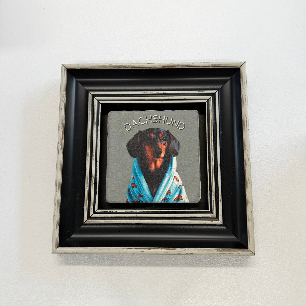 Variant Mapping v4 | dachshund-portrait-stone-coaster | with Black Frame | sha256:97c6d9107b36
