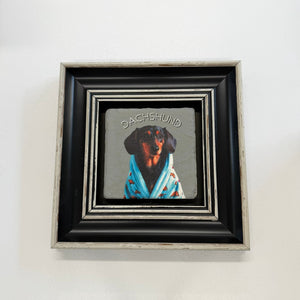 Variant Mapping v4 | dachshund-portrait-stone-coaster | with Black Frame | sha256:97c6d9107b36