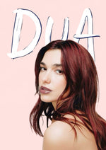 Dua Lipa Pastel artwork printed on MDF wall poster