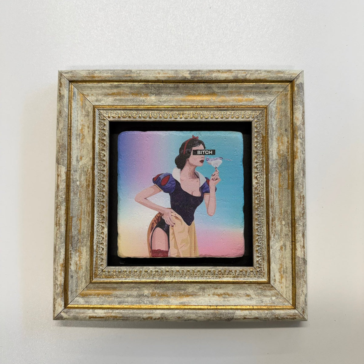 Variant Mapping v4 | empowered-feminist-stone-coaster | with Gold Frame | sha256:6697b5a9912e