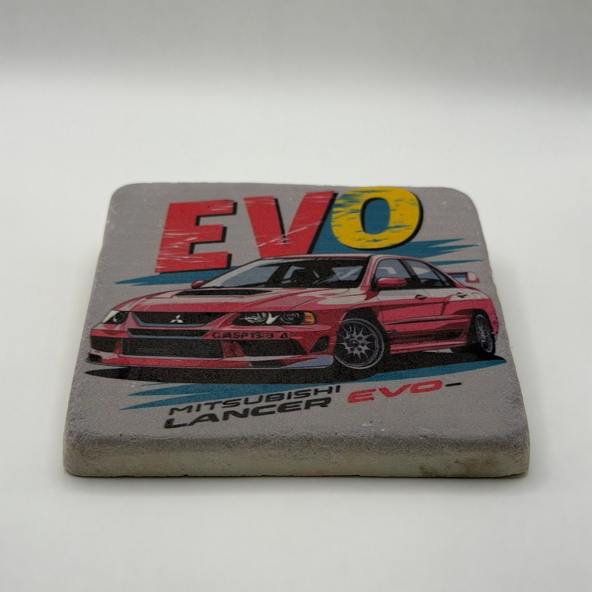 Evo Lancer Stone Coaster
