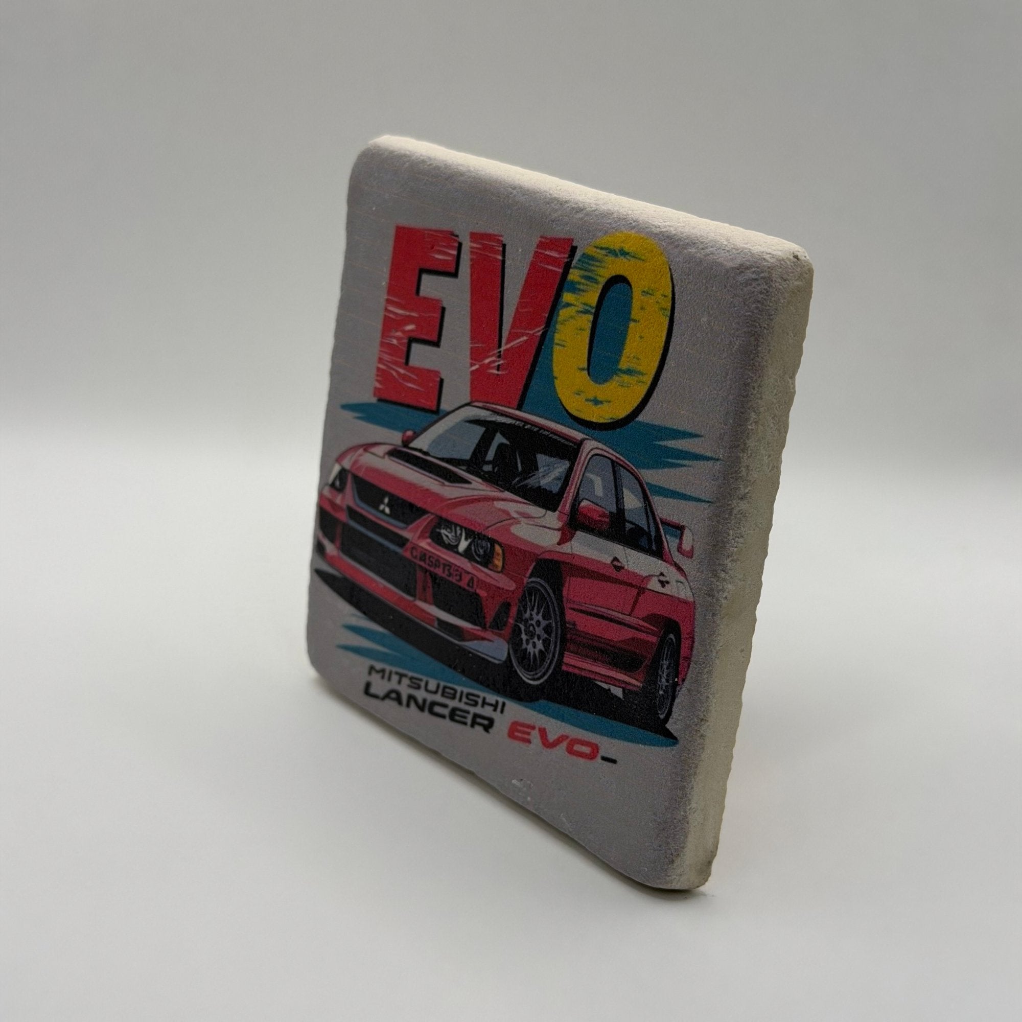 Evo Lancer Stone Coaster