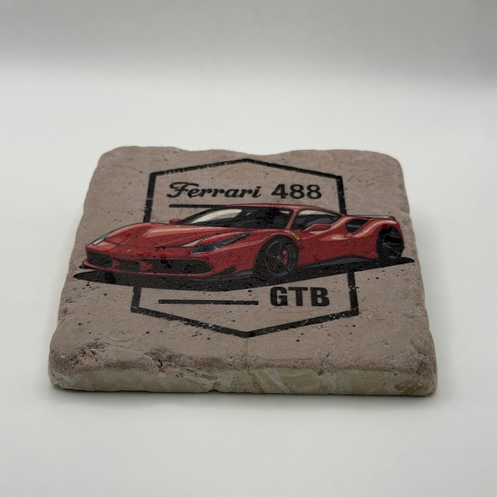 Ferrari 488 Stone Coaster
