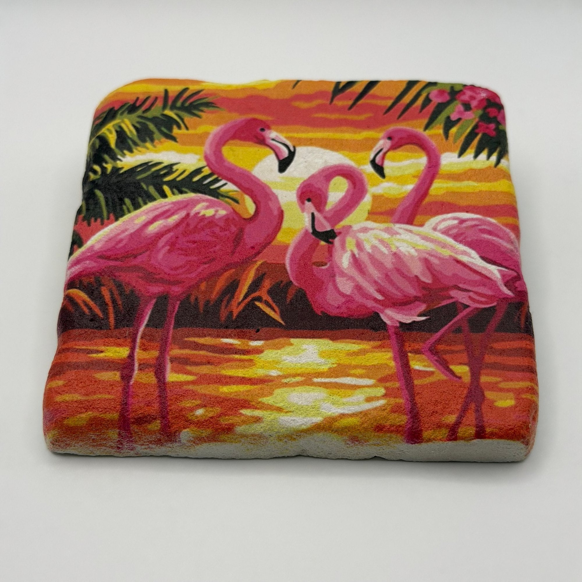 Flamingo Stone Coaster