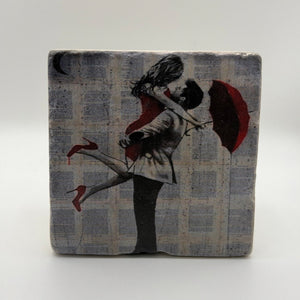 Forever Romantics Stone Coaster