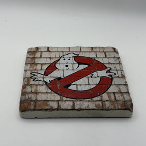 Free At Last Pop Art Natural Travertine Stone Coaster artwork