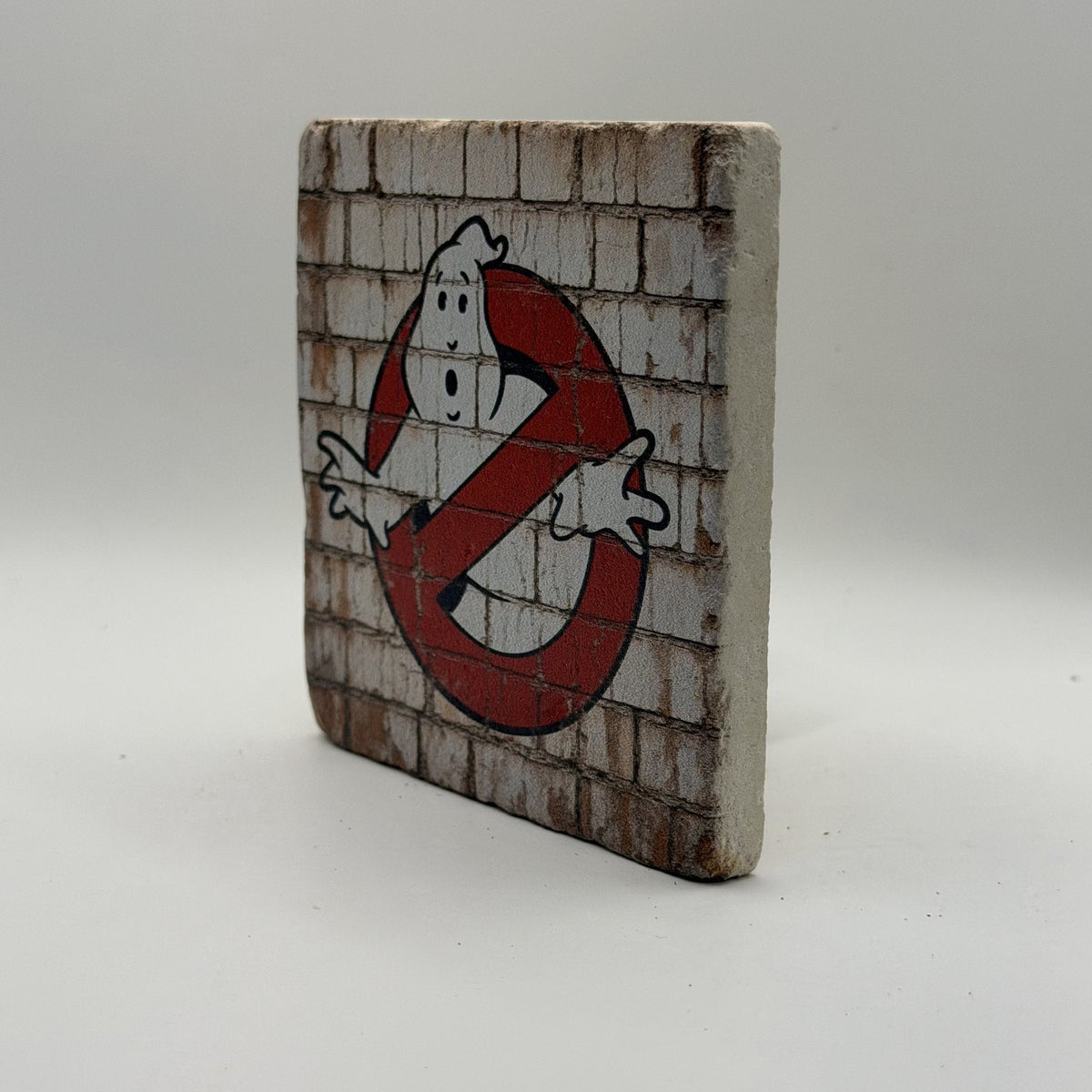 Free At Last Pop Art Natural Travertine Stone Coaster artwork
