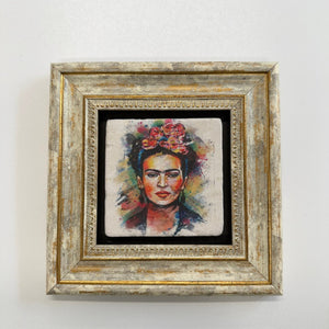 Variant Mapping v4 | frida-kahlo-portrait-stone-coaster | with Gold Frame | sha256:255fd96af5fe