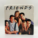 Friends Natural Travertine Stone Hotpad artwork